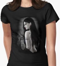 Dark Ruby Women's Fitted T-Shirt