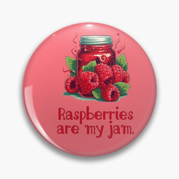 Item preview, Raspberries are My Jam designed and sold by goldentusk.