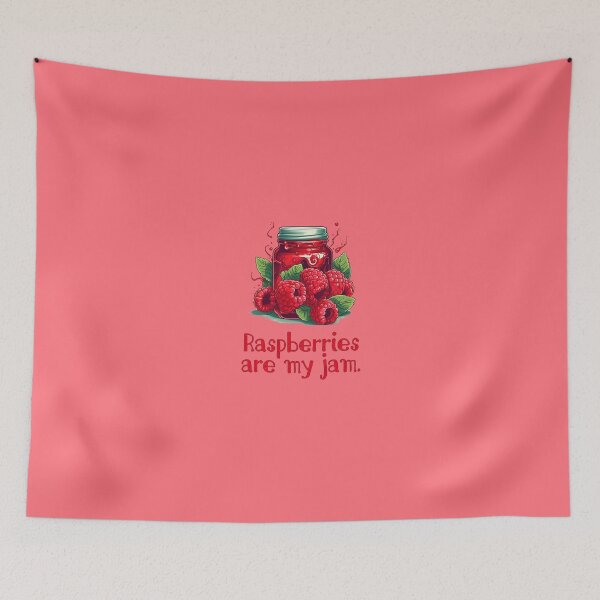 Item preview, Raspberries are My Jam designed and sold by goldentusk.