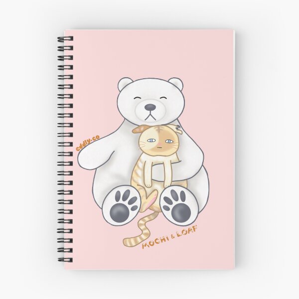 Item preview, Mochi Bear & Loaf Cat! designed and sold by cddlydotco.