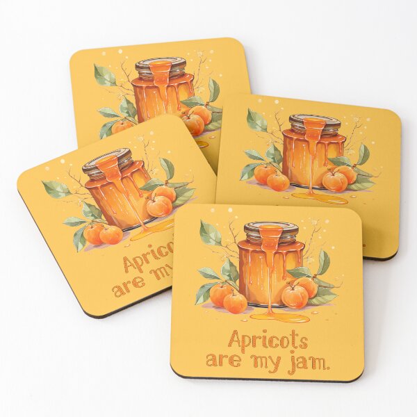 Item preview, Apricots are My Jam designed and sold by goldentusk.