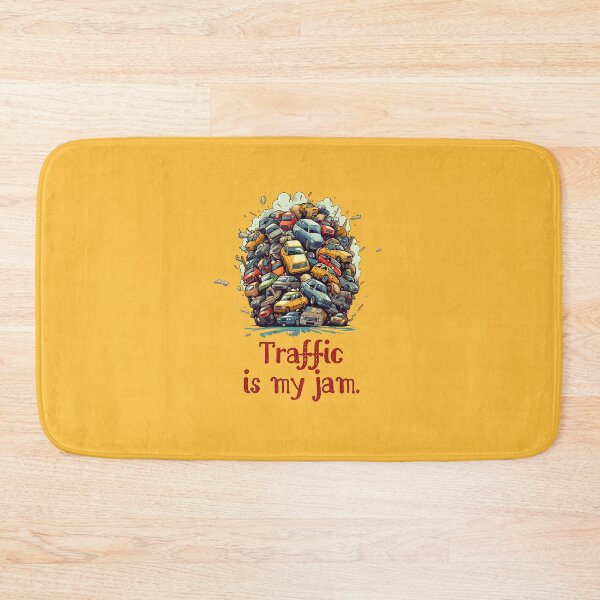 Item preview, Traffic is My Jam designed and sold by goldentusk.