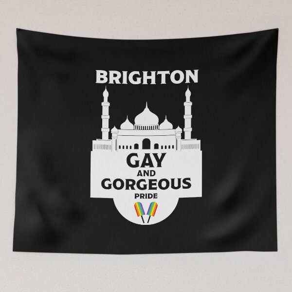 Item preview, Gay Pride - Brighton England LGBT - Brighton And Hove Rainbow designed and sold by happygiftideas.