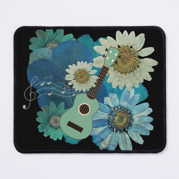 Item preview, Ukulele with dried flowers designed and sold by piesdesignart.