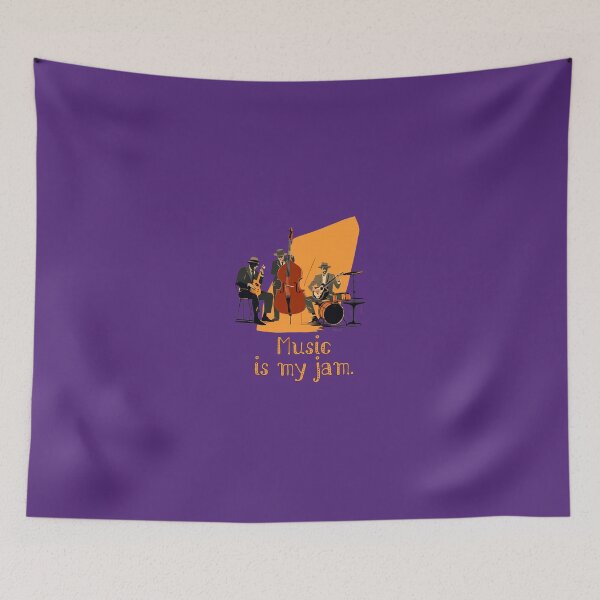 Item preview, Music is My Jam designed and sold by goldentusk.