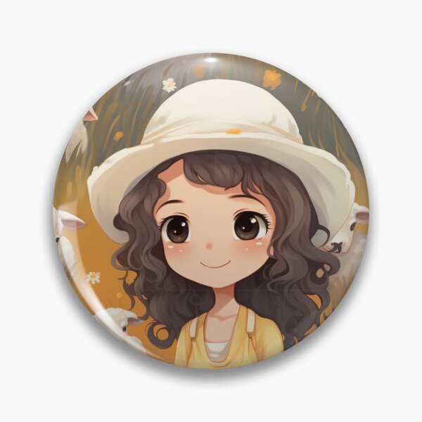 Item preview, Little Girl and her Sheep designed and sold by RezStyleCreator.
