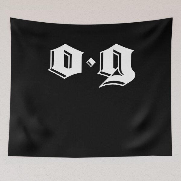 Item preview, OG Original Gangster Gangsta O.G. Calligraphy designed and sold by SuperFreshArt.