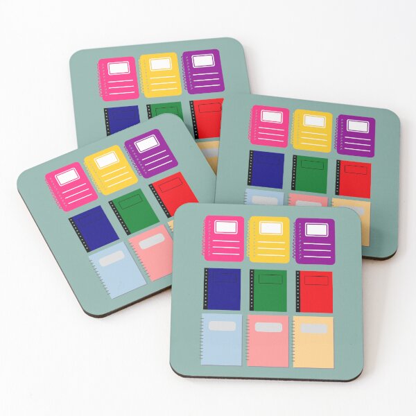 Item preview, Back to school notesbooks designed and sold by ValsCrazyCats.