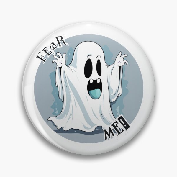 Artikelvorschau, Lustiges Halloween „Fürchte mich!“ Blattgeist entworfen und verkauft von WitchyWare.