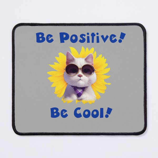 Item preview, Be Positive - Be Cool designed and sold by Julien Hebbrecht.