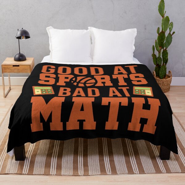 Item preview, Good At Sports Bad At Math designed and sold by OfficeFortune.