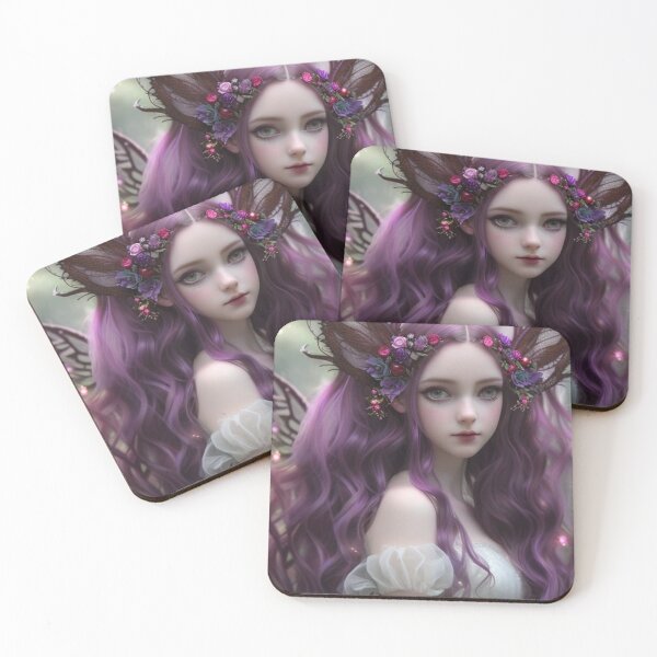 Item preview, Wary Tales Purple Forest Fairy designed and sold by WaryTales.