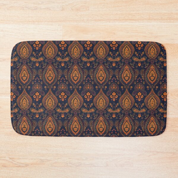 Item preview, Summery modern pattern reminiscent of the Indian style designed and sold by Pflugart.