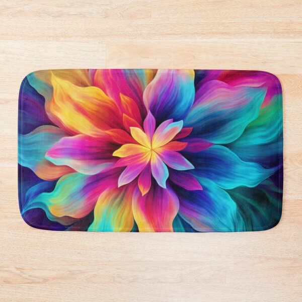 Item preview, Flower Power - Psychedelic Flowers, Vibrant and Whimsical Blooms designed and sold by Dubage603.