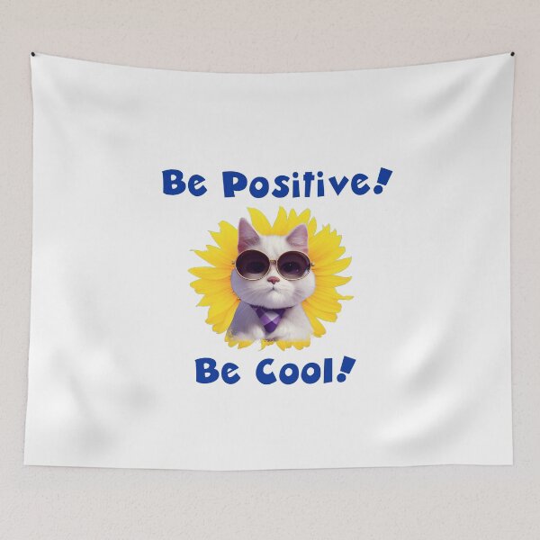 Item preview, Be Positive - Be Cool designed and sold by Julien Hebbrecht.