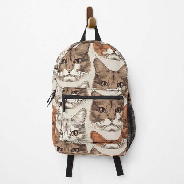 Item preview, Summery modern pattern with cat motifs designed and sold by Pflugart.