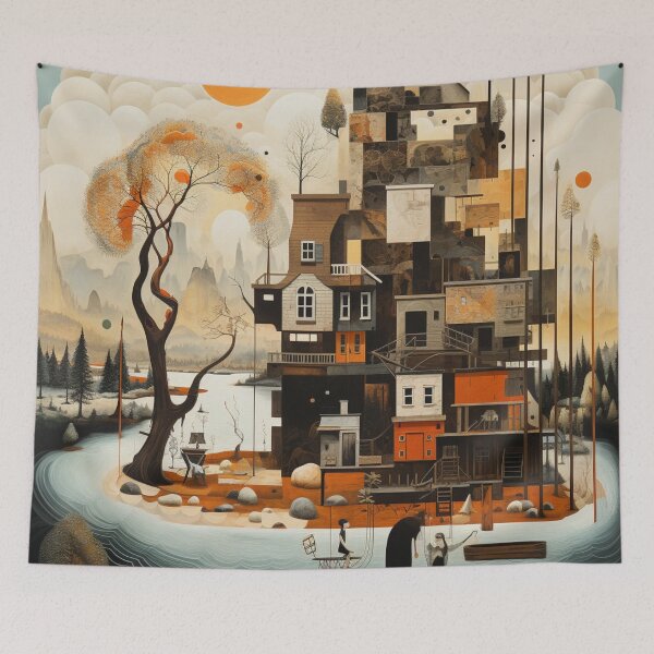 Item preview, Dada Cascade: An Artistic Rebellion in Nature - 12 designed and sold by Moisky Art.