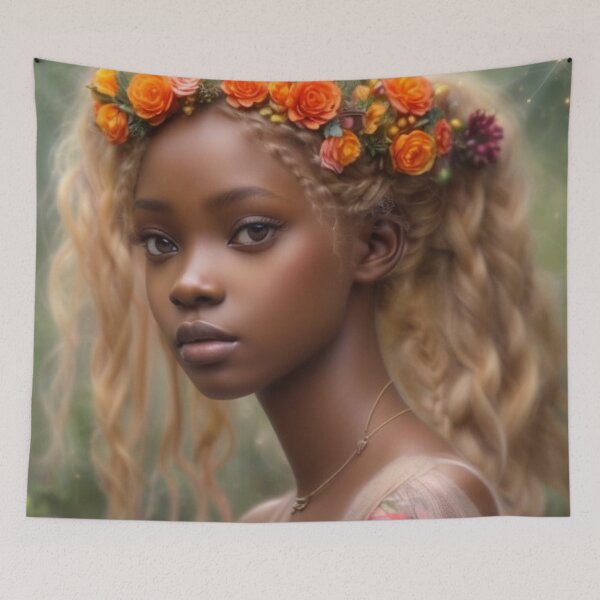 Item preview, Wary Tales Orange Sunrise Fairy designed and sold by WaryTales.