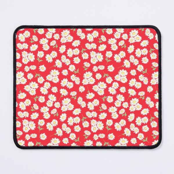 Item preview, sunflower mini small ditsy daisy vintage vibe red daisies prairie style designed and sold by blomastudios.