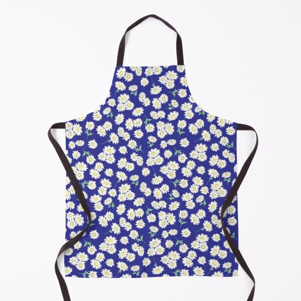 Item preview, sunflower mini small ditsy daisy vintage vibe blue daisies prairie style designed and sold by blomastudios.