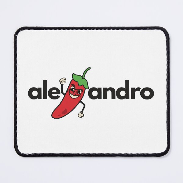 Item preview, Alejandro. Cool and Funny Red Pepper. designed and sold by BarklesStudio.