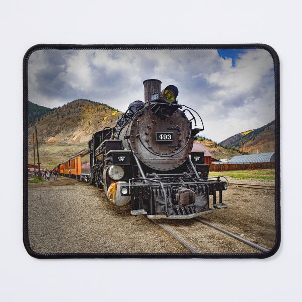 Item preview, Engine 493 - Durango & Silverton Narrow Gauge Railroad designed and sold by Kathy Weaver.
