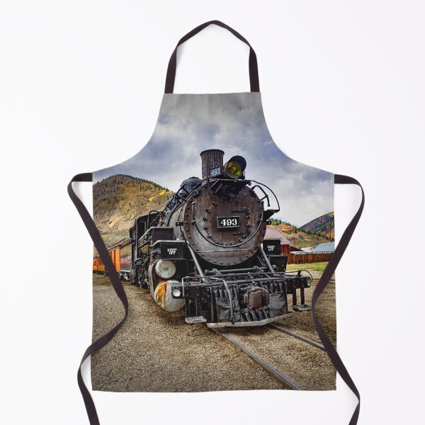 Item preview, Engine 493 - Durango & Silverton Narrow Gauge Railroad designed and sold by Kathy Weaver.