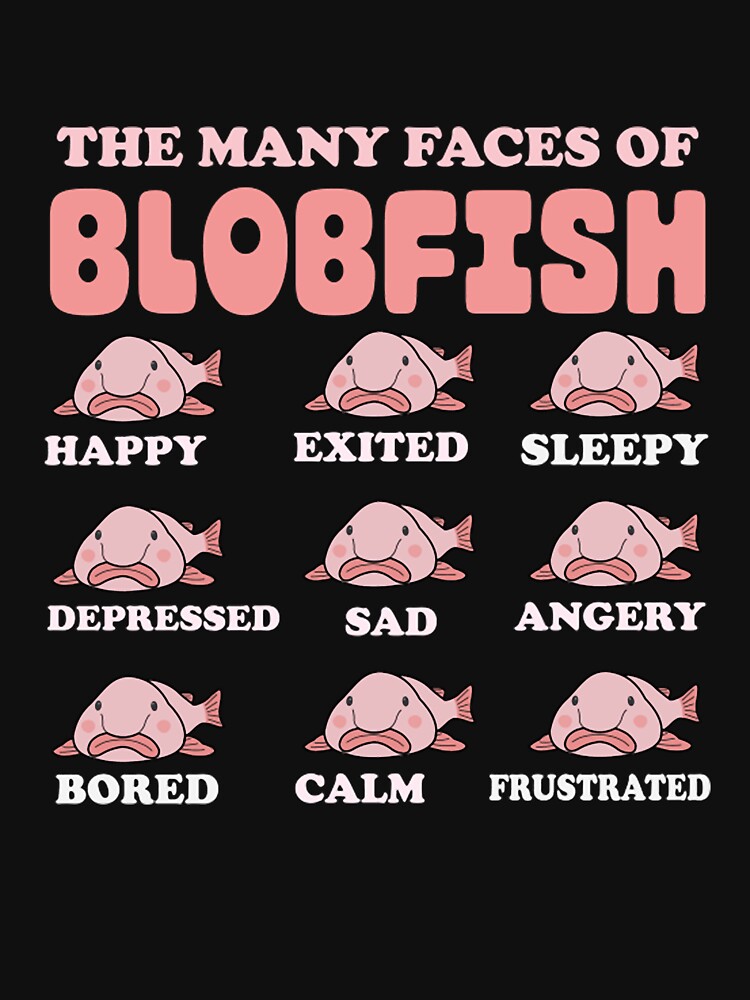 Types Of Blobfish Gift Girls Boys Underwater Blobfish iPad Case & Skin for  Sale by DSWShirts