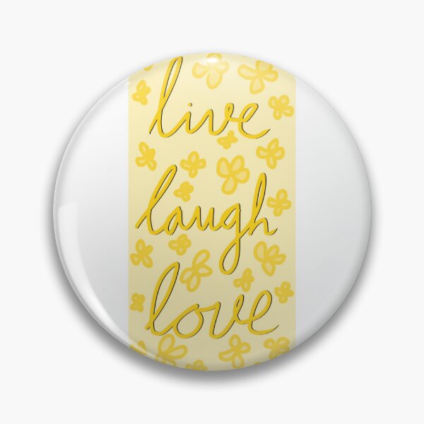 Item preview, Hermitcraft live laugh love (Buttercups) - rectangle  designed and sold by Shirleydocious.