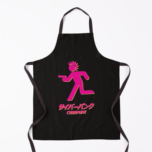 Item preview, Cyberpunk Logo Figure and Text Pink  designed and sold by ChristineMCody8.