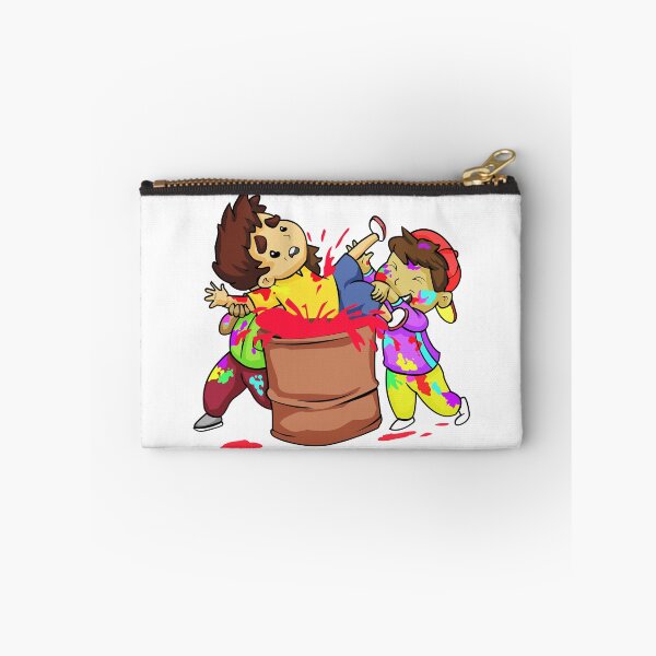 Item preview, Children playing colorful powders at Holi festival designed and sold by TirrellColister.