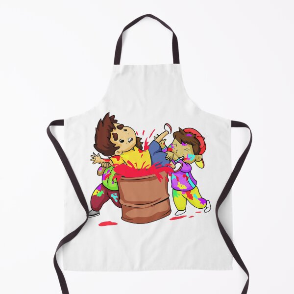 Item preview, Children playing colorful powders at Holi festival designed and sold by TirrellColister.