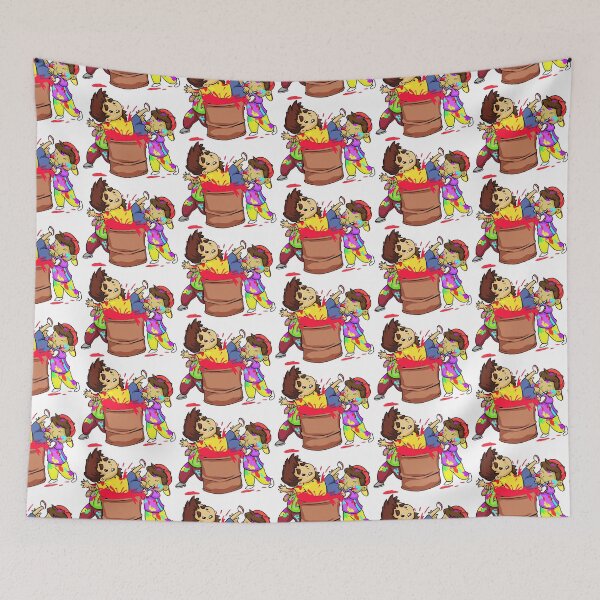 Item preview, Children playing colorful powders at Holi festival designed and sold by TirrellColister.