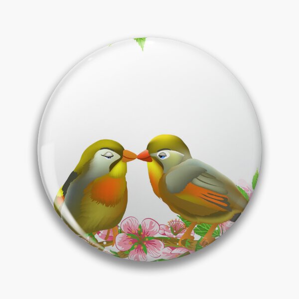 Item preview, "Lovebird" is a word in Chinese poetry, which is often used to describe the beautiful feelings and love between lovers or lovers. designed and sold by zenger2021.