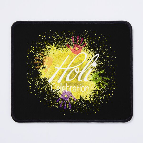 Item preview, Colorful circles and hands for a vibrant Holi designed and sold by TirrellColister.