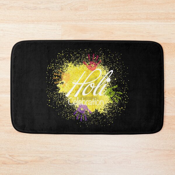 Item preview, Colorful circles and hands for a vibrant Holi designed and sold by TirrellColister.