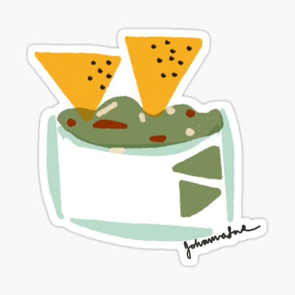 Chips and Dip -- Sticker Option Sticker