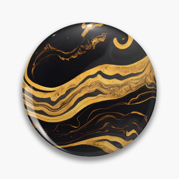 Item preview, Abstract black marble with golden sand designed and sold by Pixeledfox.