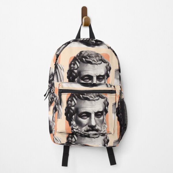 Item preview, Greek Tragedian Sophocles - orange - illustration  designed and sold by Litstoy.