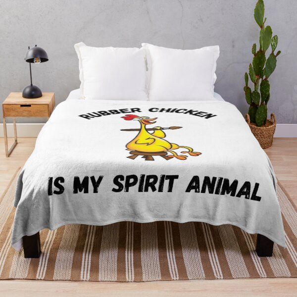 Item preview, Rubber chicken is my spirit animal designed and sold by EagmianPheolea.