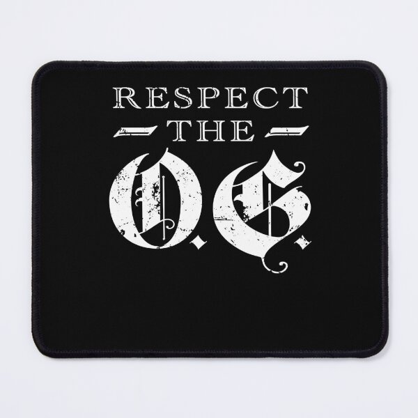 Item preview, Respect The OG Original Gangsta O.G. Calligraphy Vintage designed and sold by SuperFreshArt.