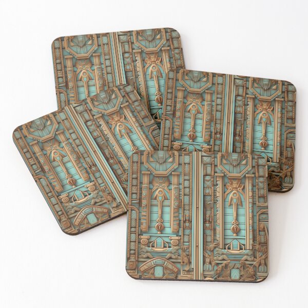 Item preview, Worldly Tiles Collection  designed and sold by CoputerEasel.
