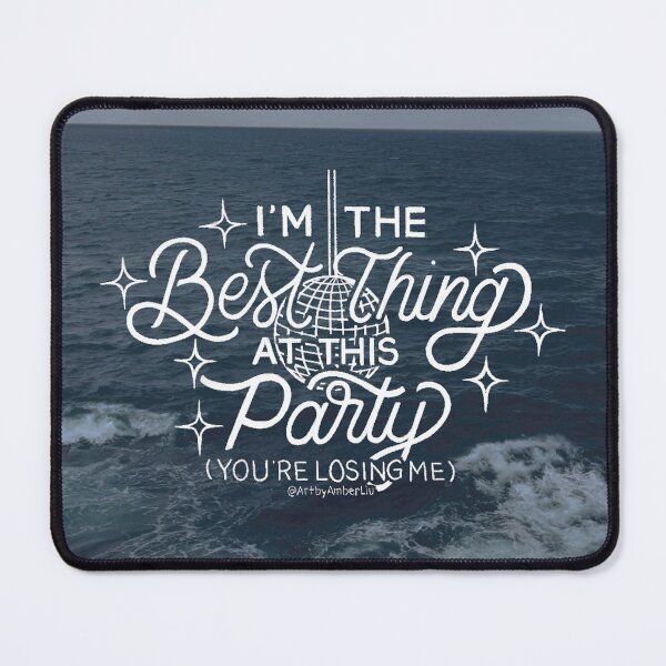 Item preview, I'm The Best Thing At This Party Sticker Lyric Quote Sad Love Midnights You're Losing Me Heartbreak 3am Edition Song designed and sold by Amber Liu.