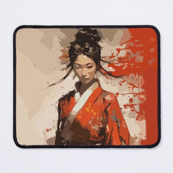 Item preview, Samurai girl with a sword designed and sold by CatCoconut-Art.
