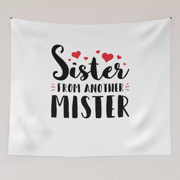 Item preview, Sister From Another Mister - Best Friends T-Shirt designed and sold by themelonink.
