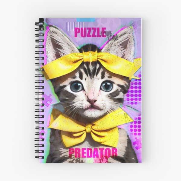 Item preview, Cute Kitten Jigsaw Puzzle Predator naughty pets designed and sold by Do-GoodPuzzler.