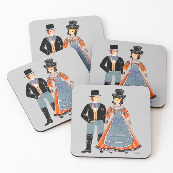 Item preview, Bressan folklore, France designed and sold by Catherine Debusne.