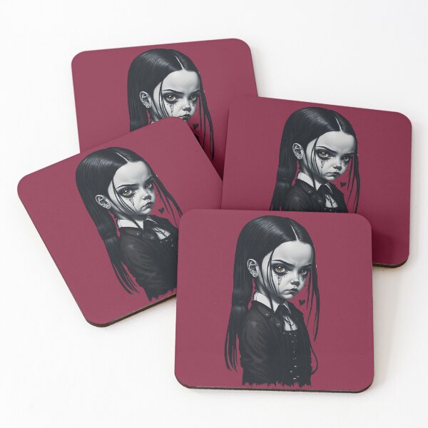 Item preview, Creepy Gothic Lady Spooky Vibes Girl Portrait designed and sold by SoccaTamam.