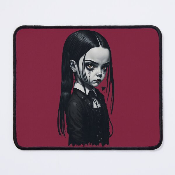 Item preview, Creepy Gothic Lady Spooky Vibes Girl Portrait designed and sold by SoccaTamam.