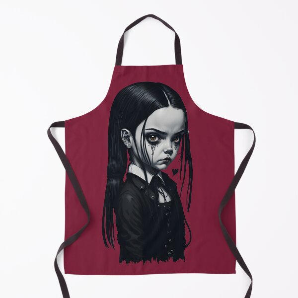 Item preview, Creepy Gothic Lady Spooky Vibes Girl Portrait designed and sold by SoccaTamam.